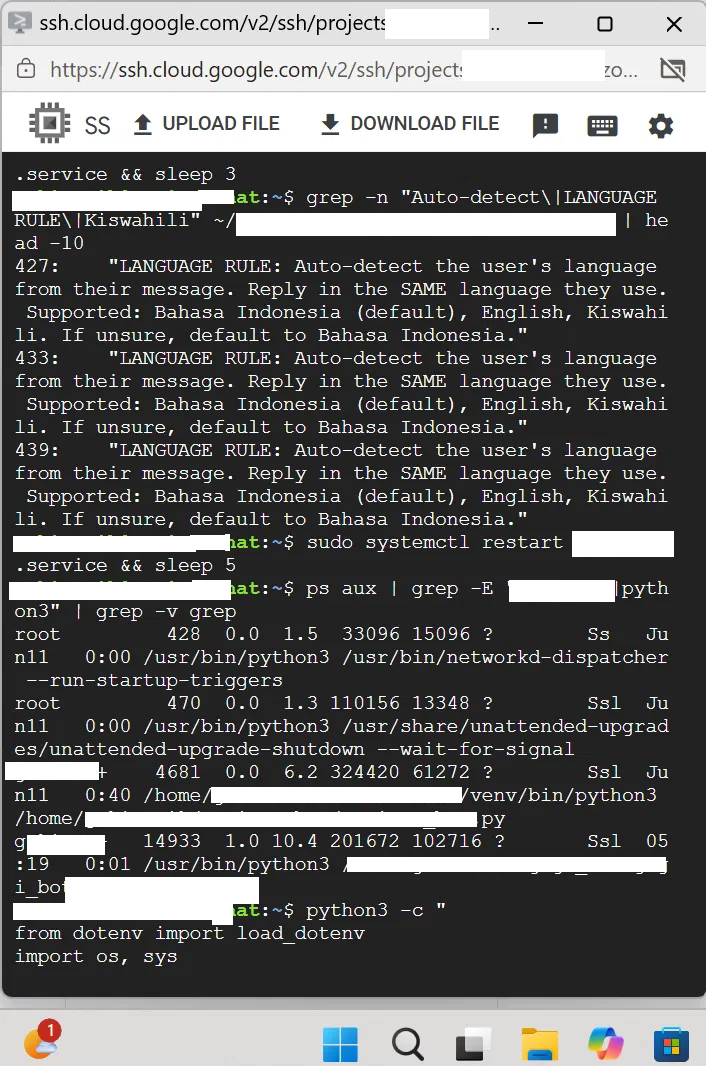 SSH VPS